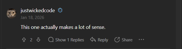 LeetCode comment 1