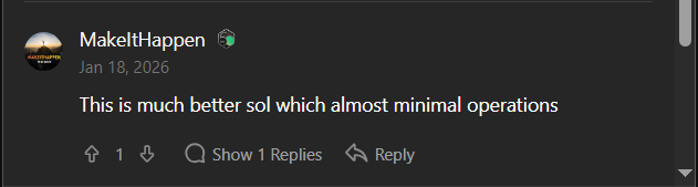 LeetCode comment 3
