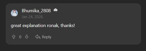 LeetCode comment 5